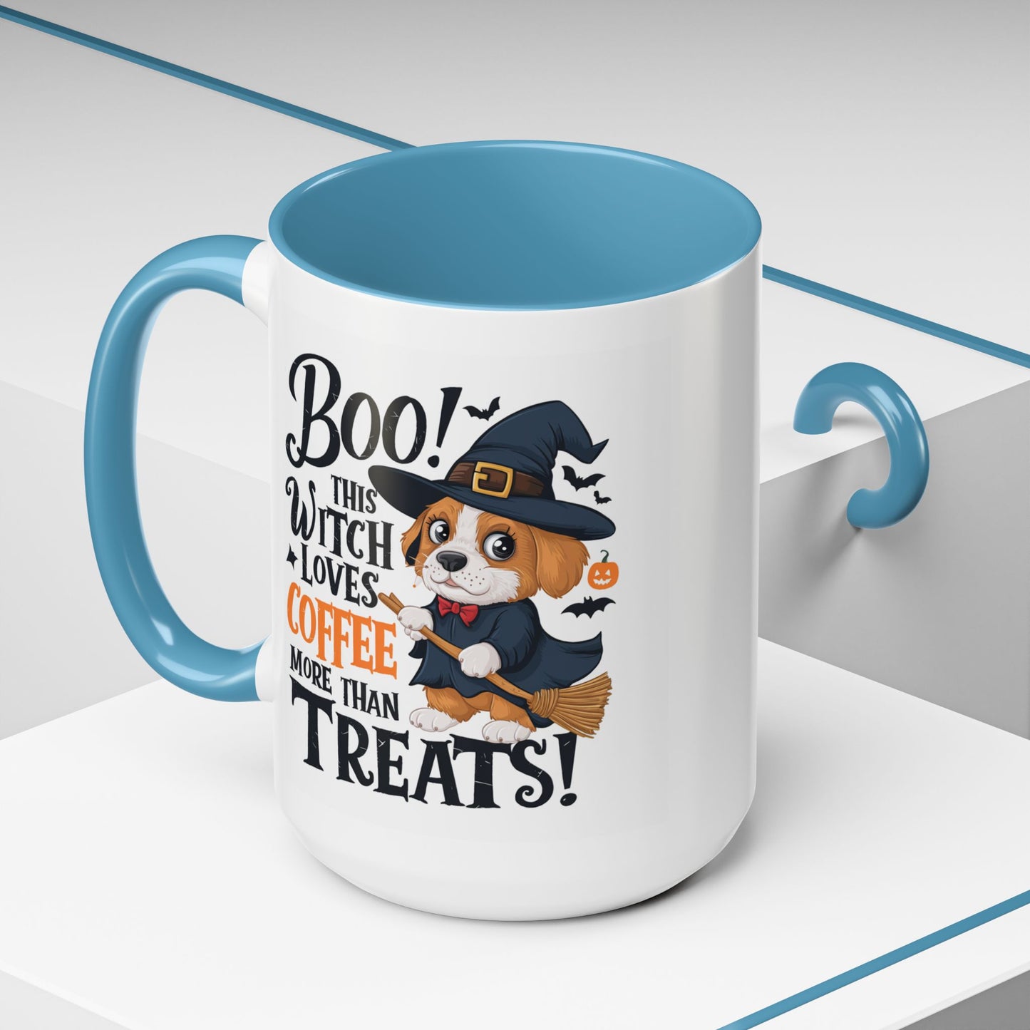 Halloween Mug - Puppy Witch