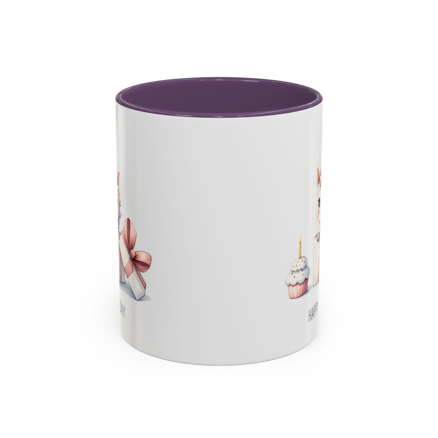 Birthday Mug - Unicorn With Present