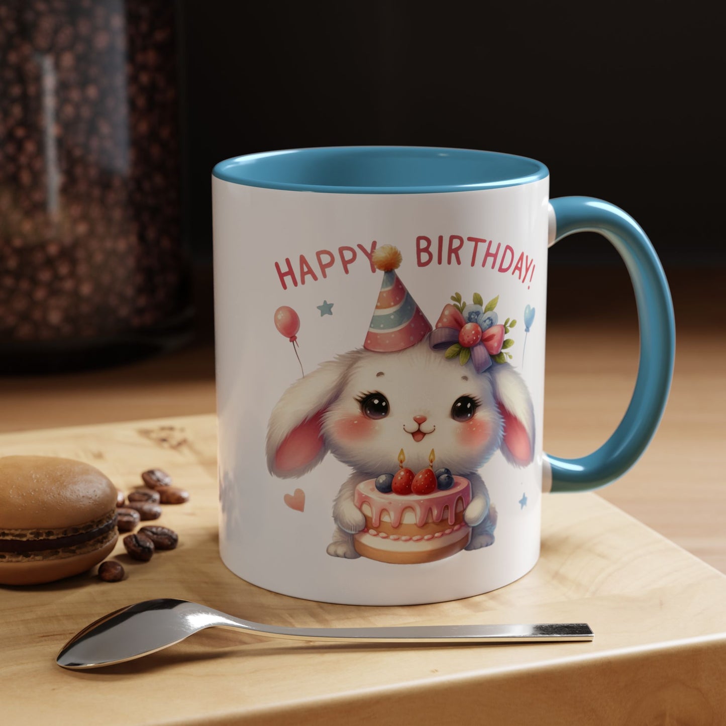 Birthday Mug - Happy Birthday Bunny 2