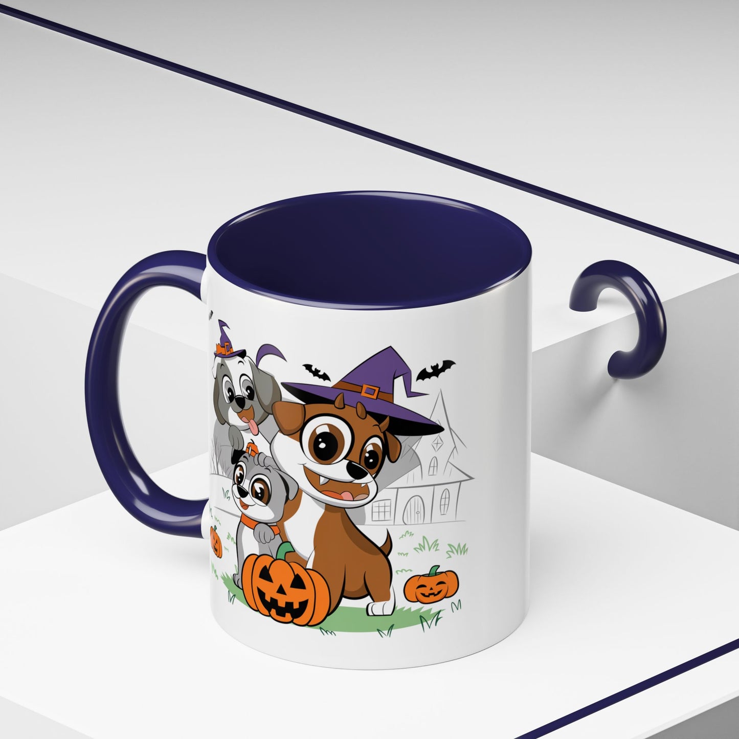 Halloween Mug - Three Puppies