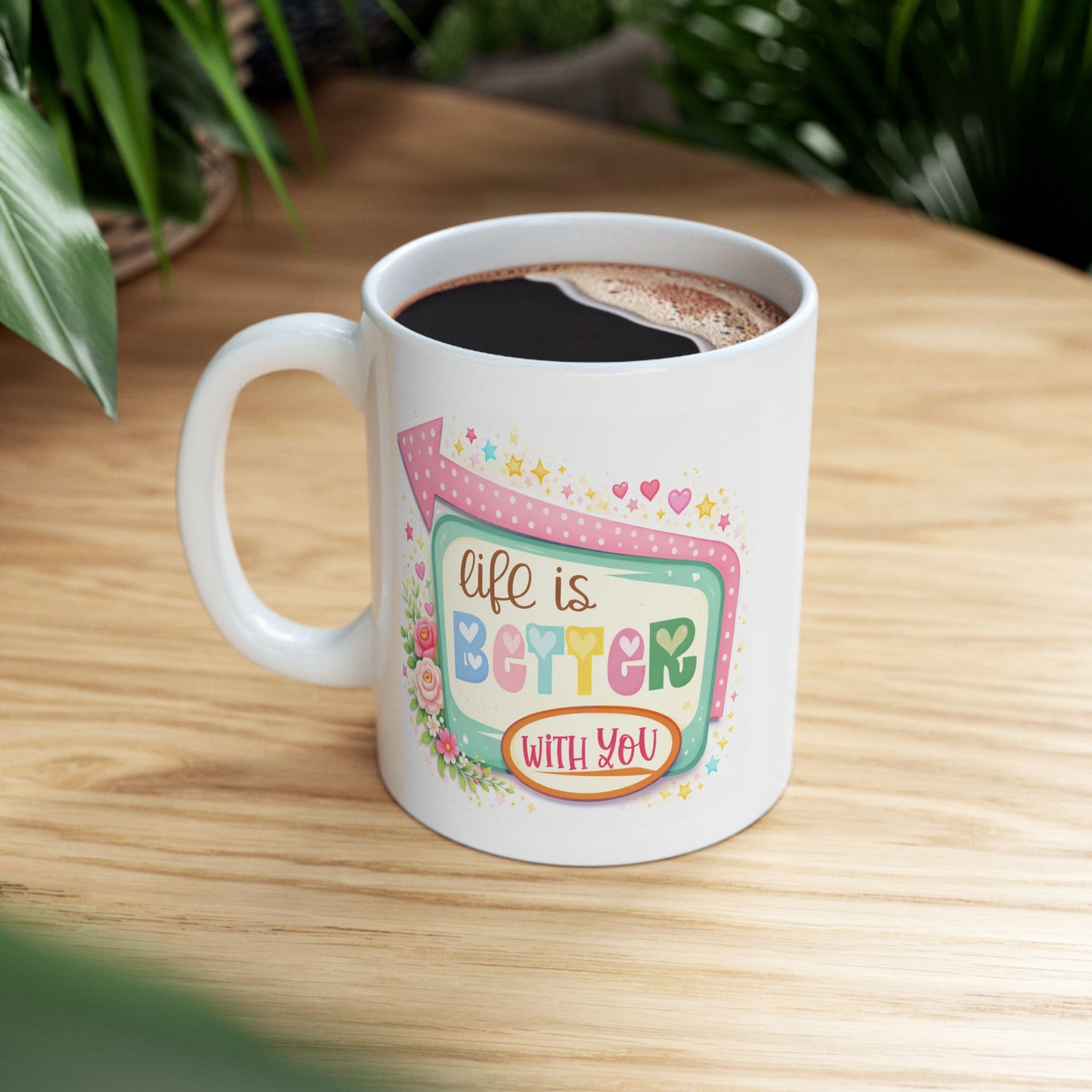 Anniversary Mug - Life Is better