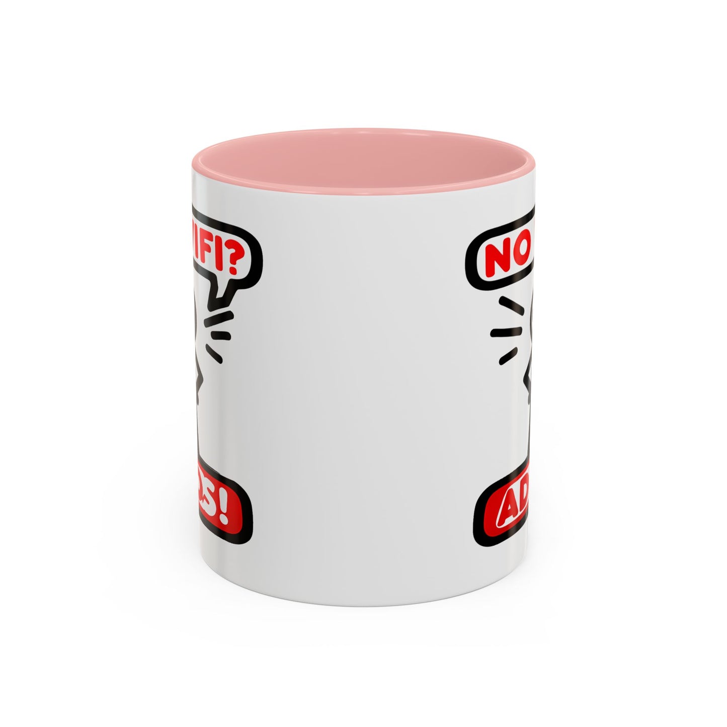 Humor Mug - No Wifi? Adios!