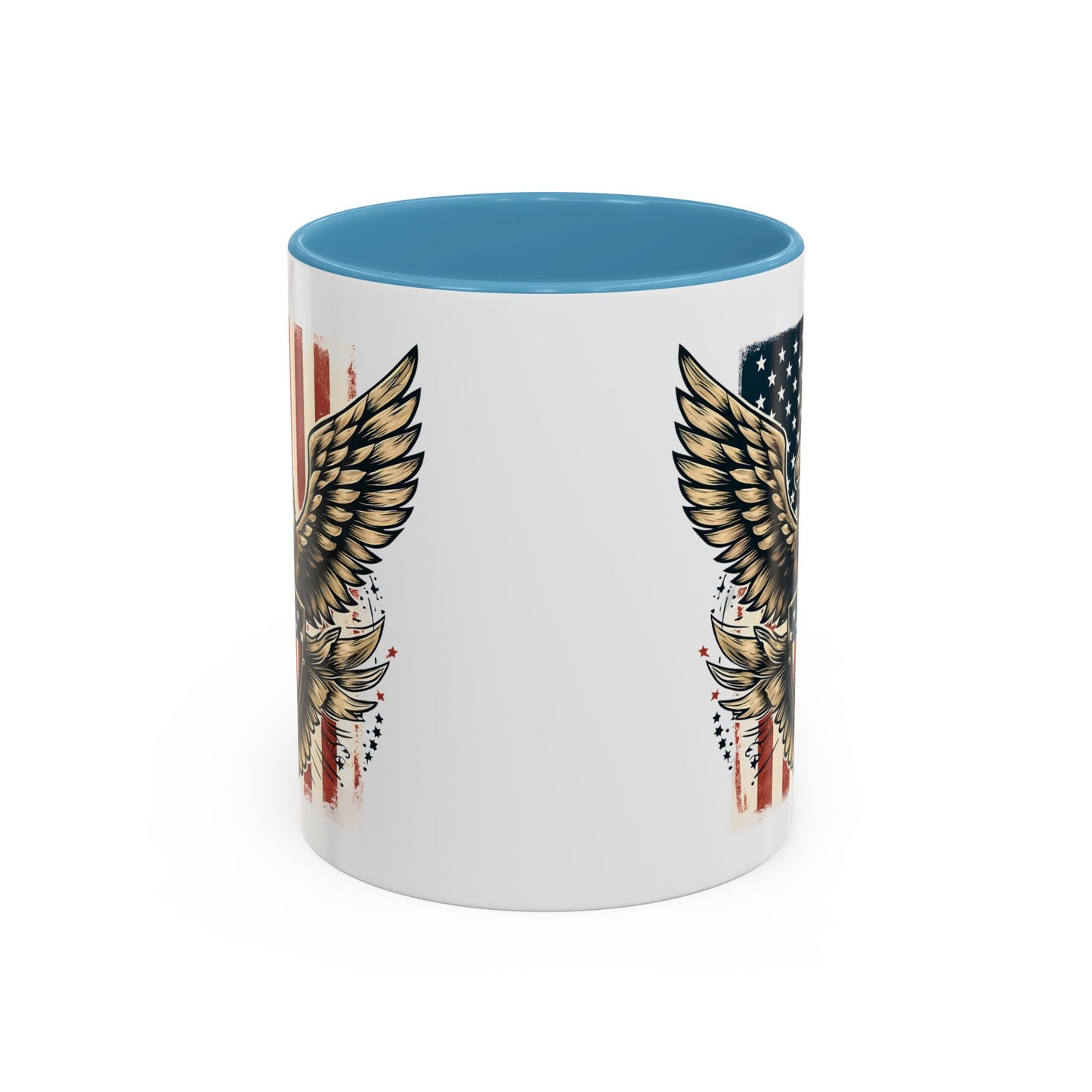 4th of July Mug - American Bald Eagle Flag 9