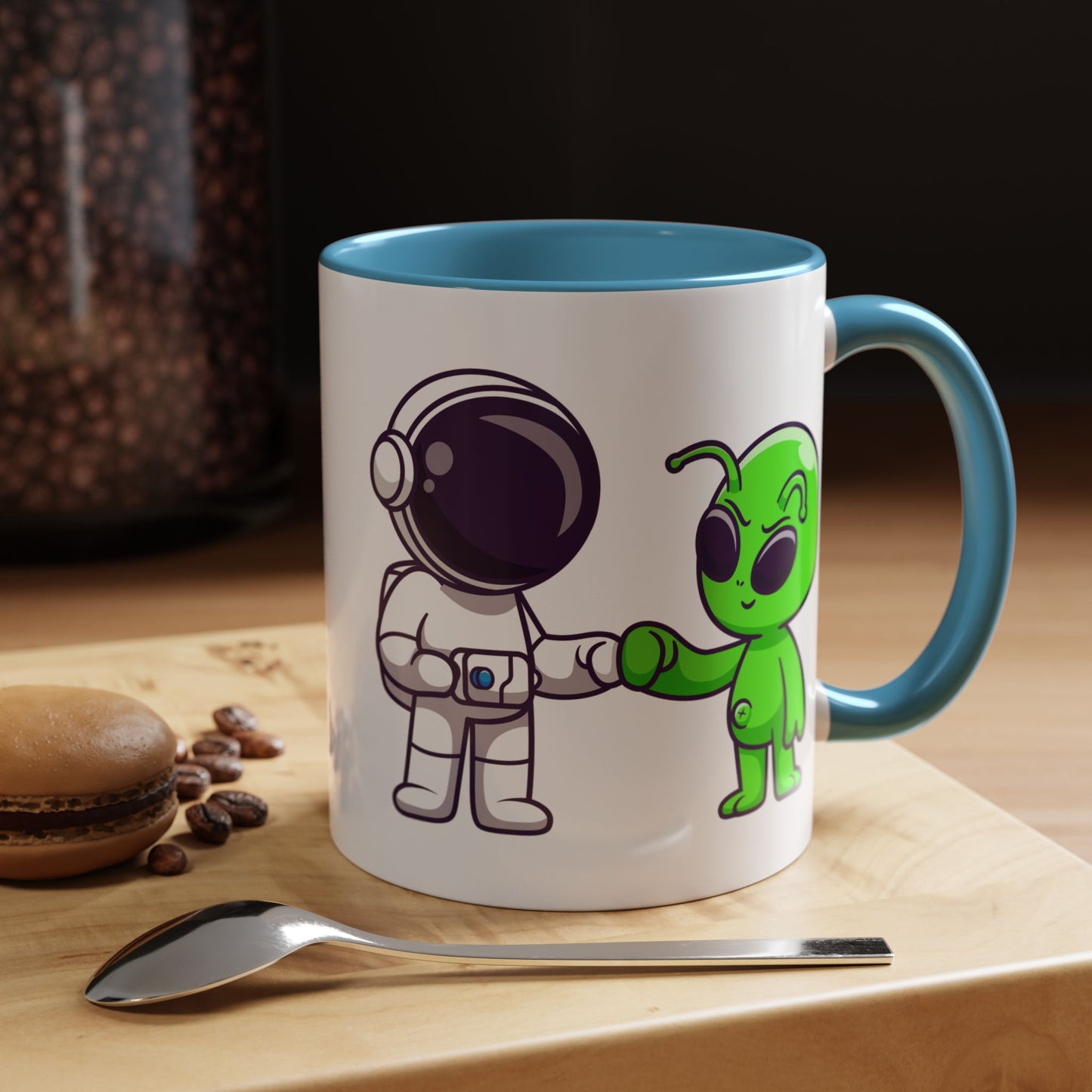 Alien Mug - Astronaut Alien Fist Pump