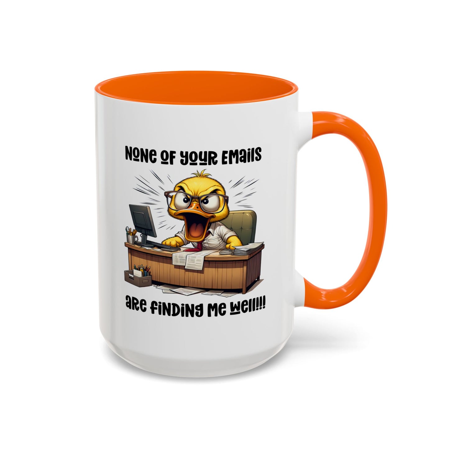 Office Mug - None Of Your Emails