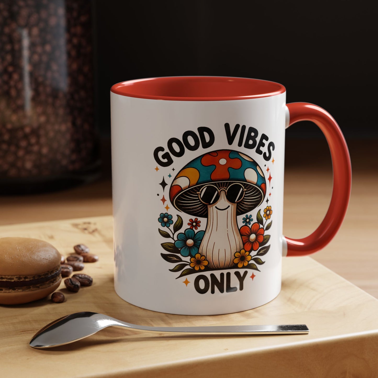 Wellness Mug - Good Vibes Only Mushroom