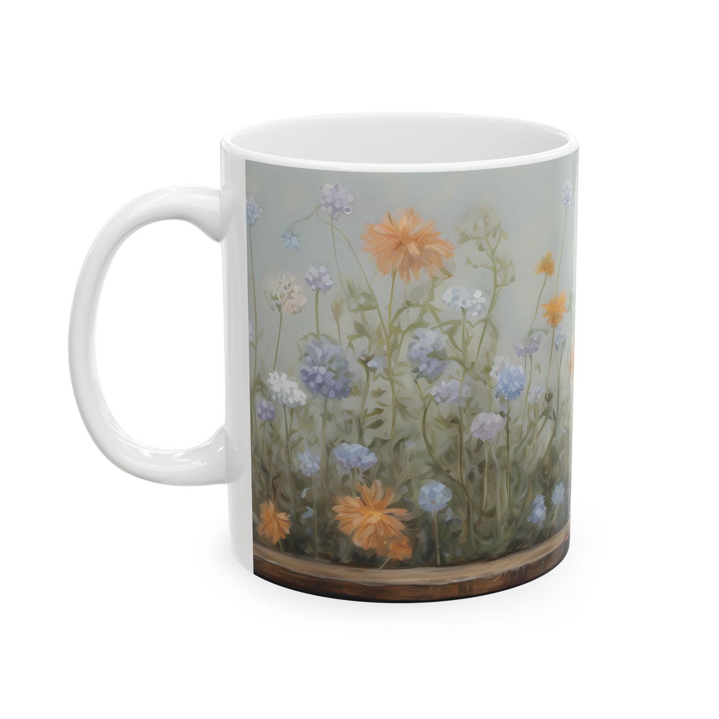 Artistic Mug - Felted Cat
