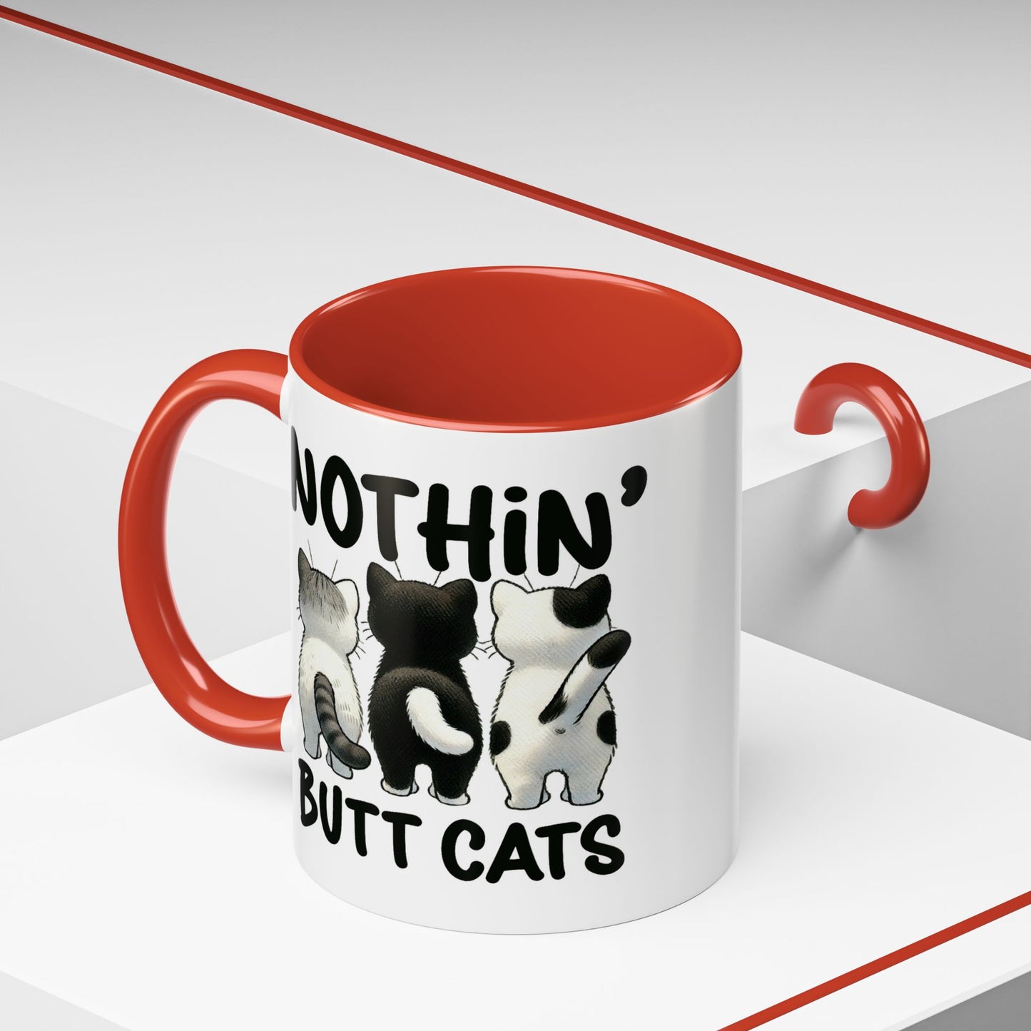 Animal Mug - Nothin' Butt Cats