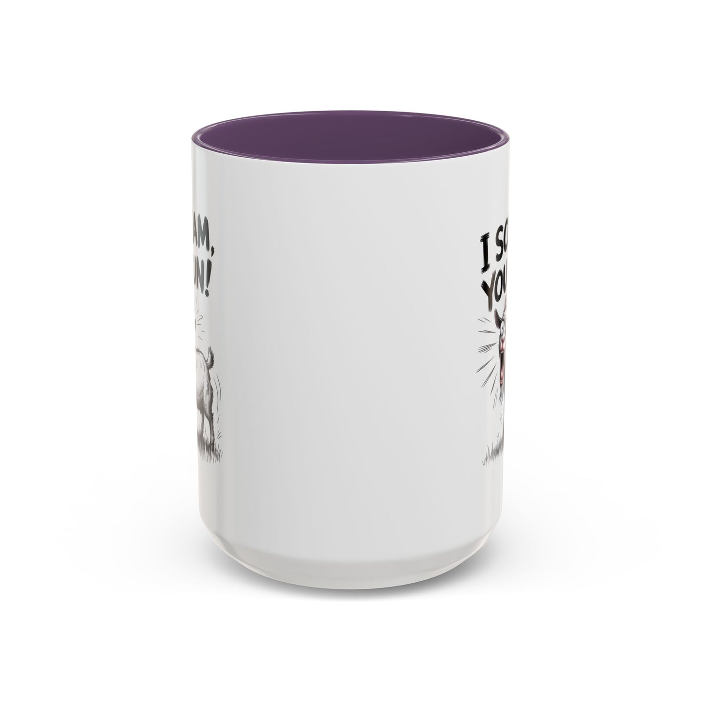 Humor Mug - I Scream, You Run
