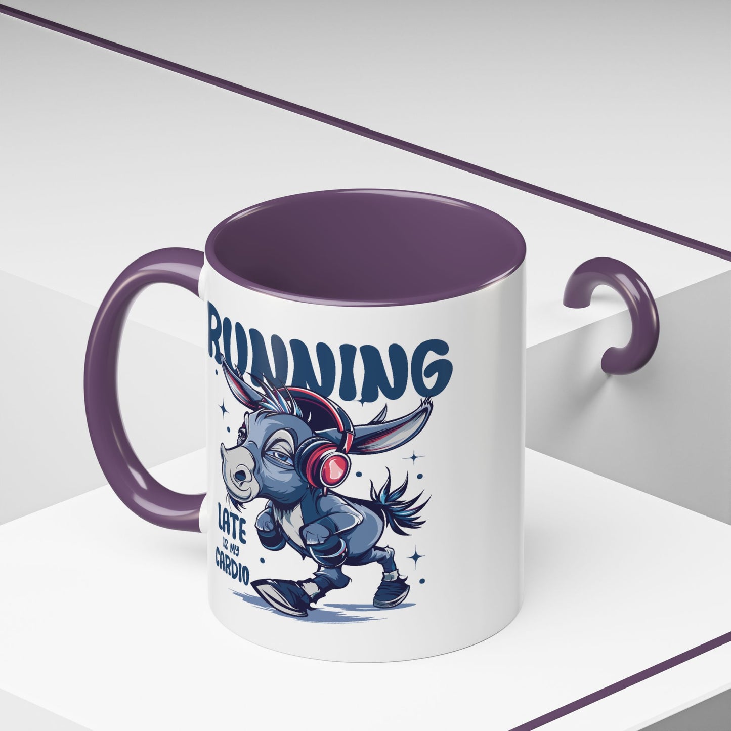 Humor Mug - Running Late is My Cardio