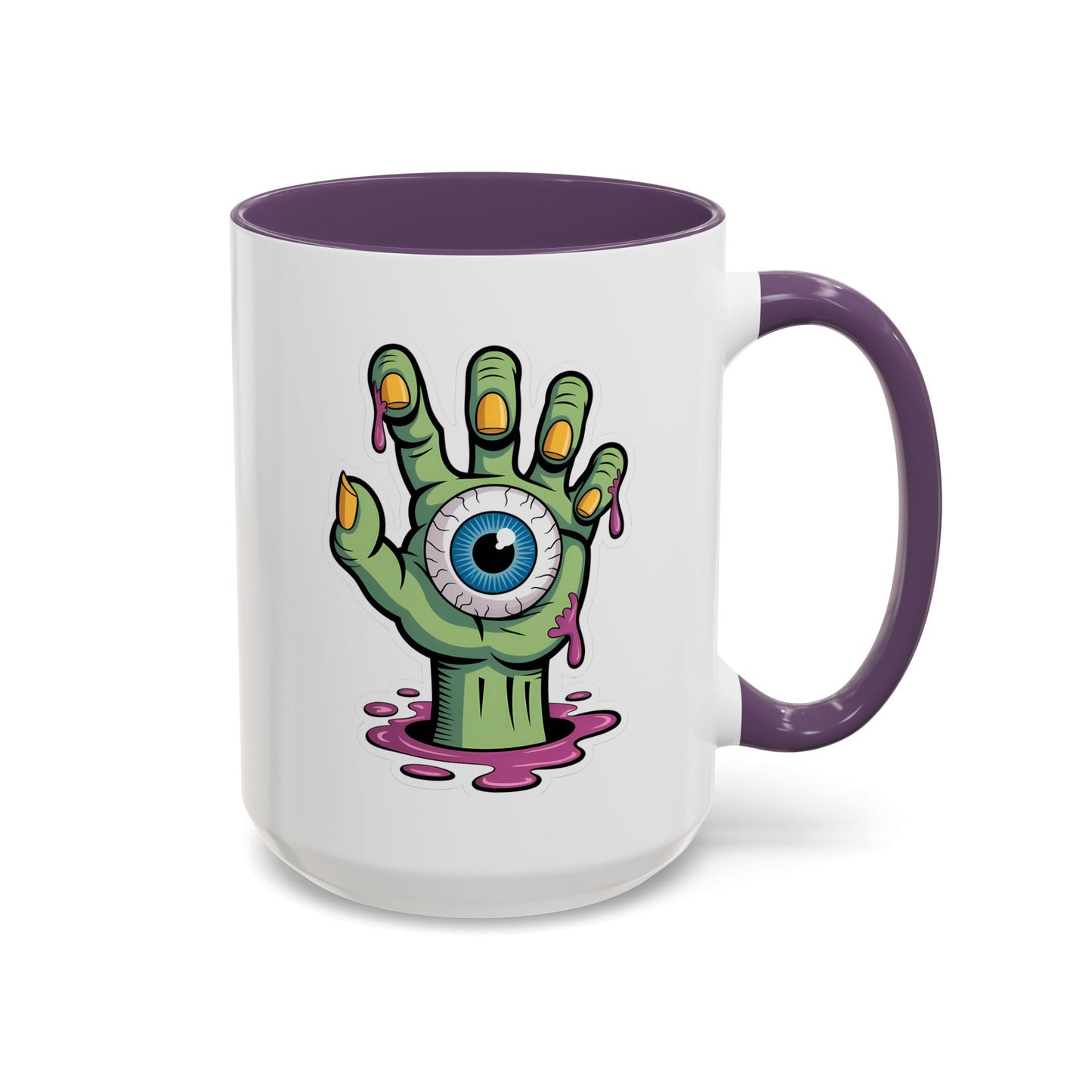 Halloween Mug - Eye Ball Hand