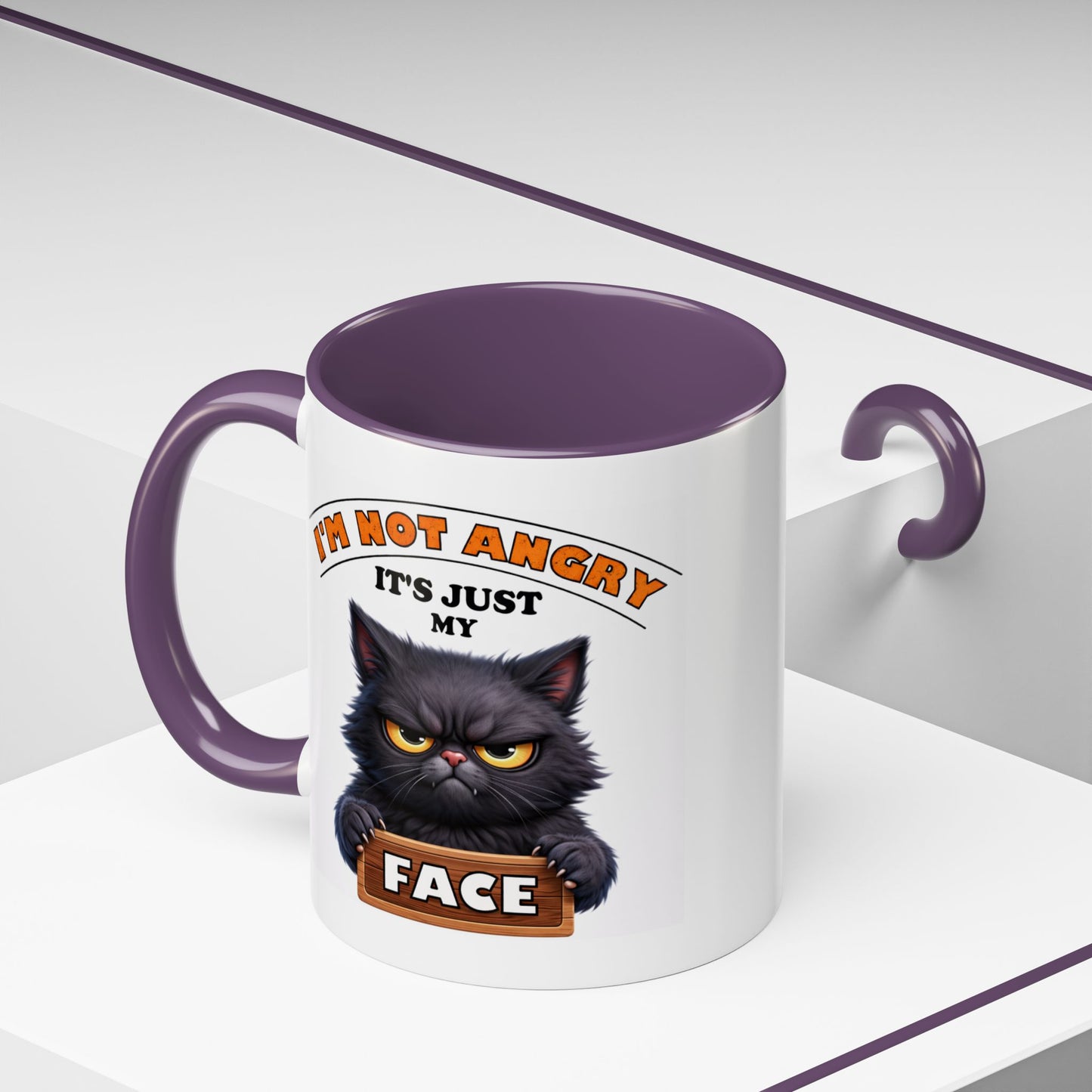 Humor Mug - I'm Not Angry It's Just My Face