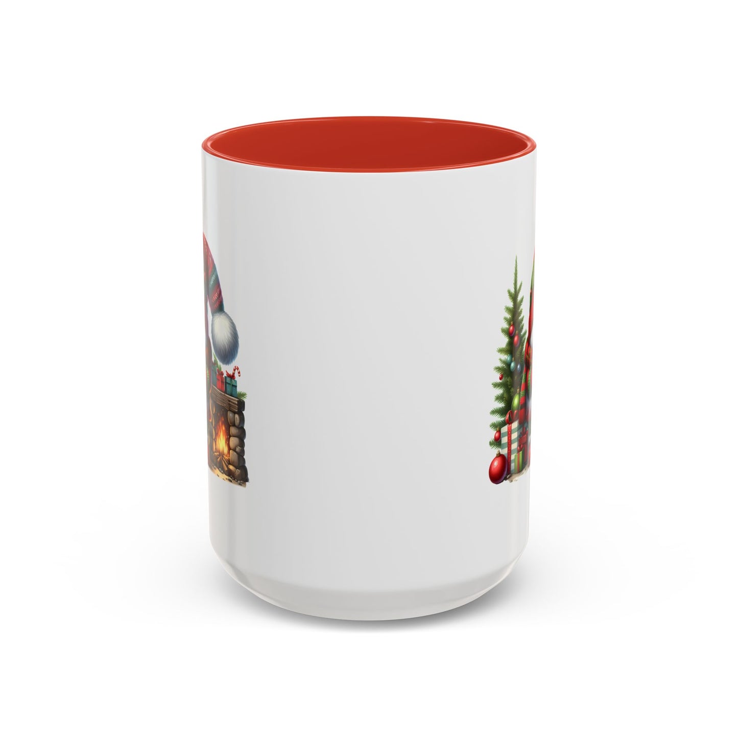 Christmas Mug - Gnome Fireplace