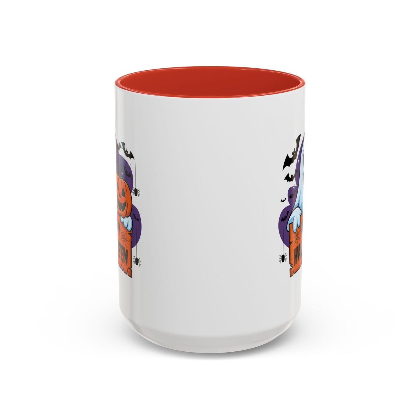 Halloween Mug - Winking Ghost With Pumpkin