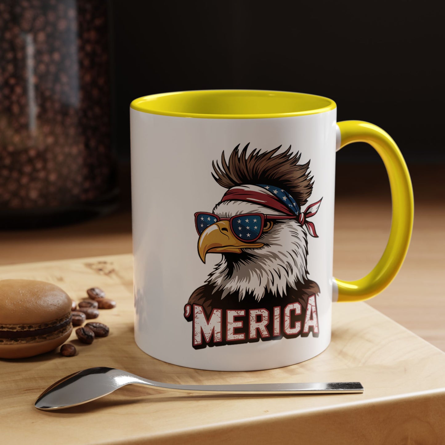 4th of July Mug - America Patriotic Eagle