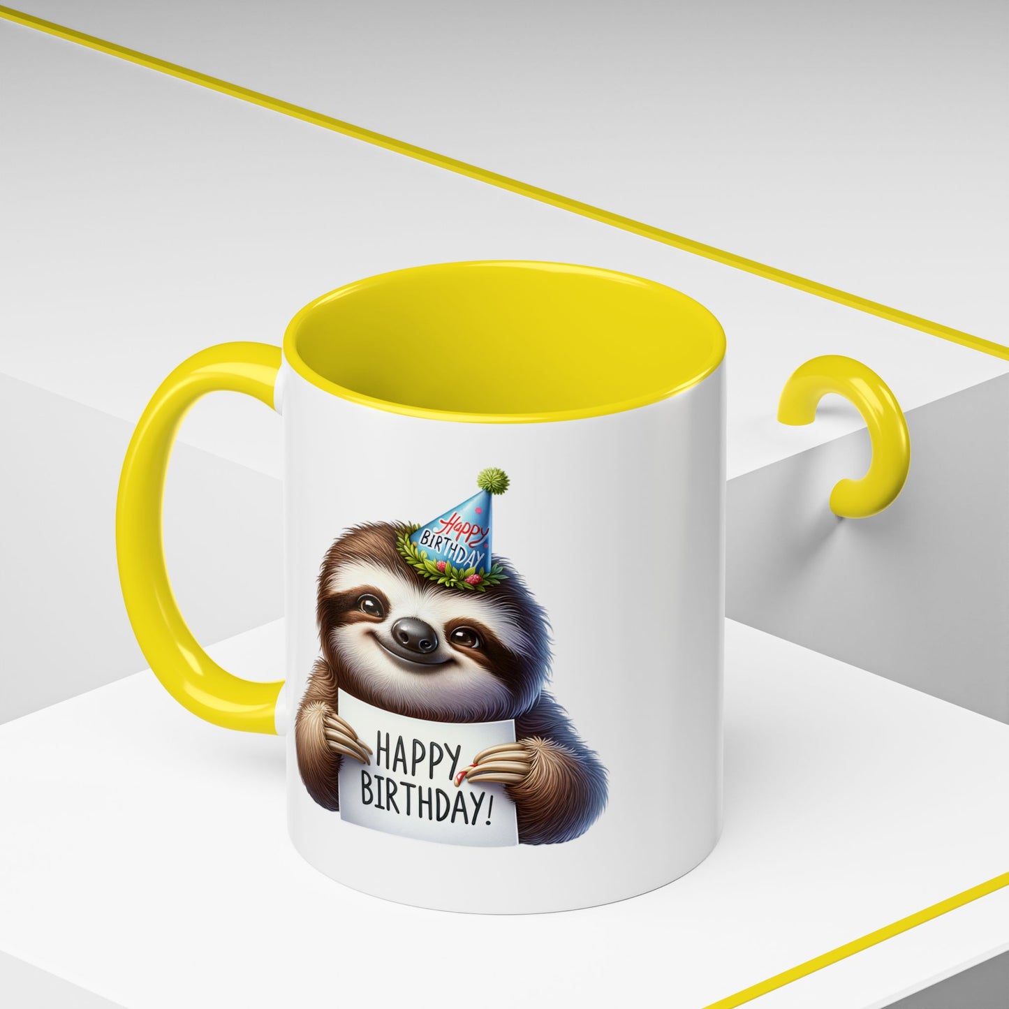 Birthday Mug - Sloth Clipart