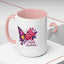 Birthday Mug - Butterfly Flowers