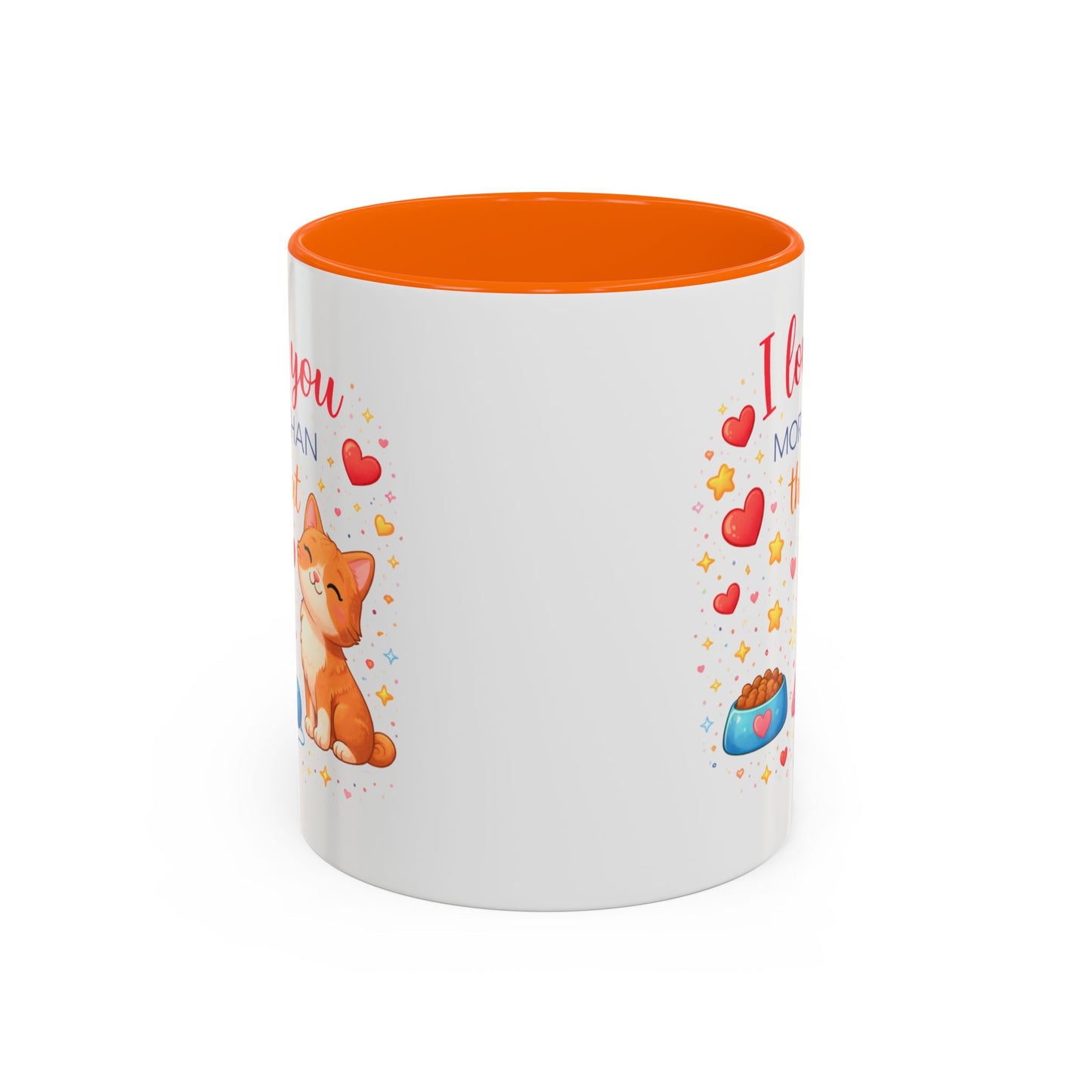 Anniversary Mug - I Love You More Than The Cat