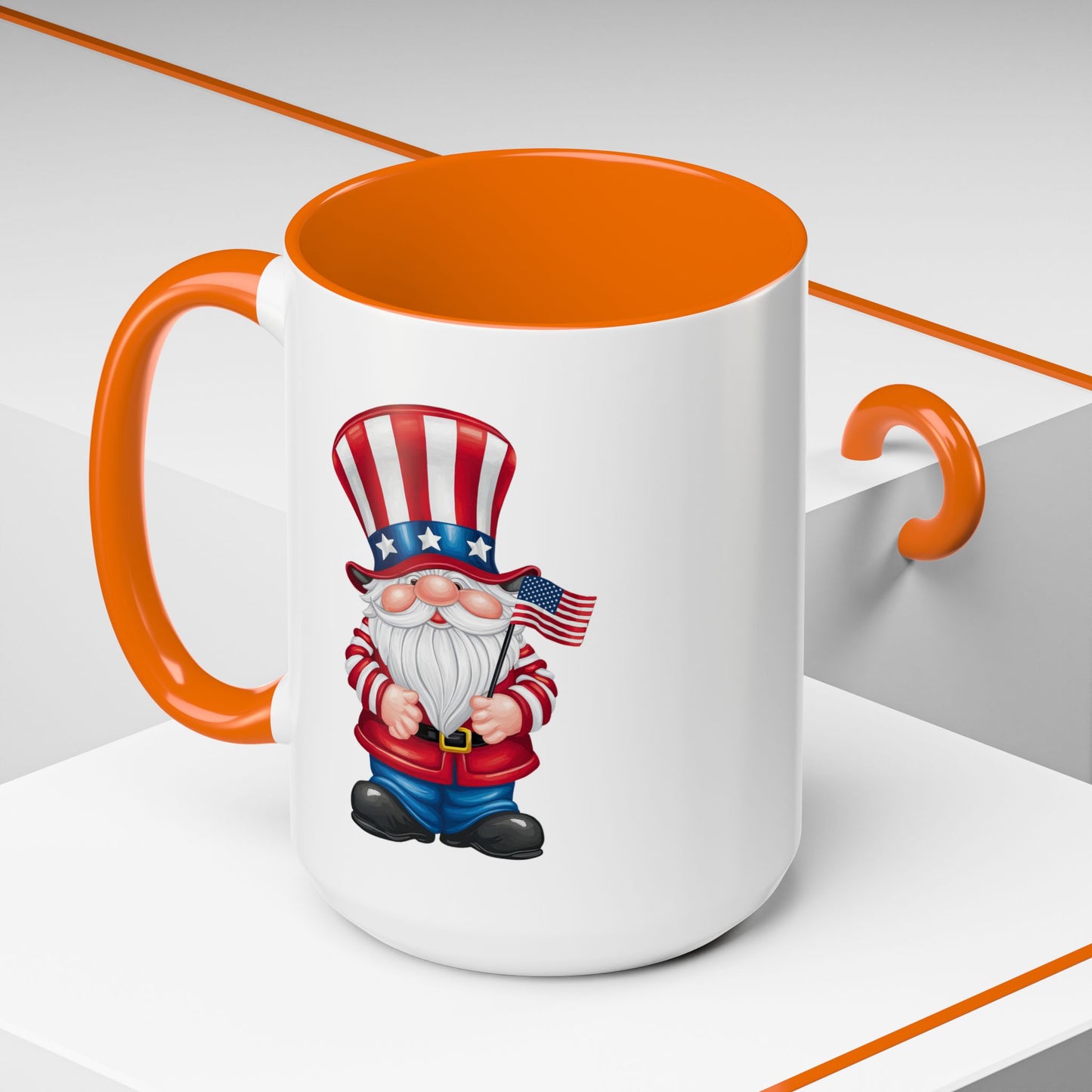 4th of July Mug - American Gnome 11