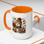 Christmas Mug - Snowman with Christmas Decorations