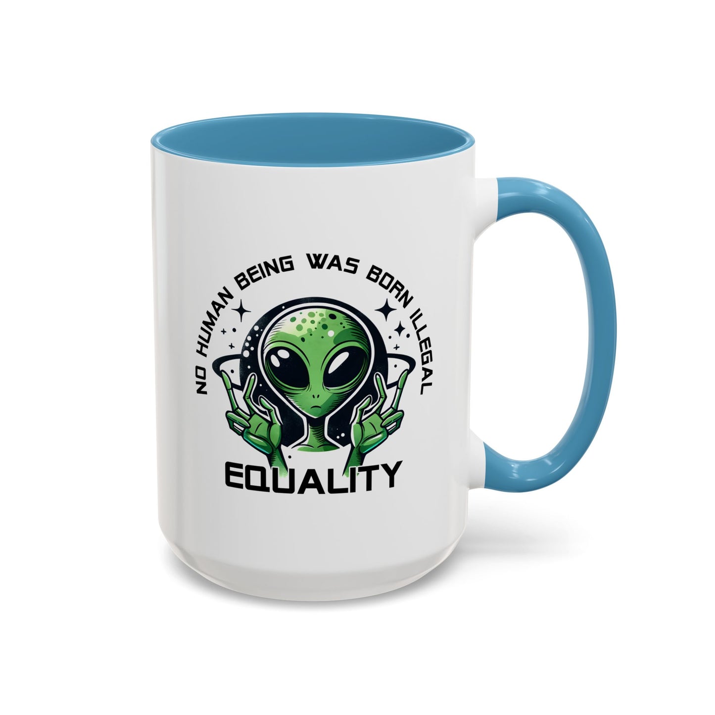 Alien Mug - No Human Being