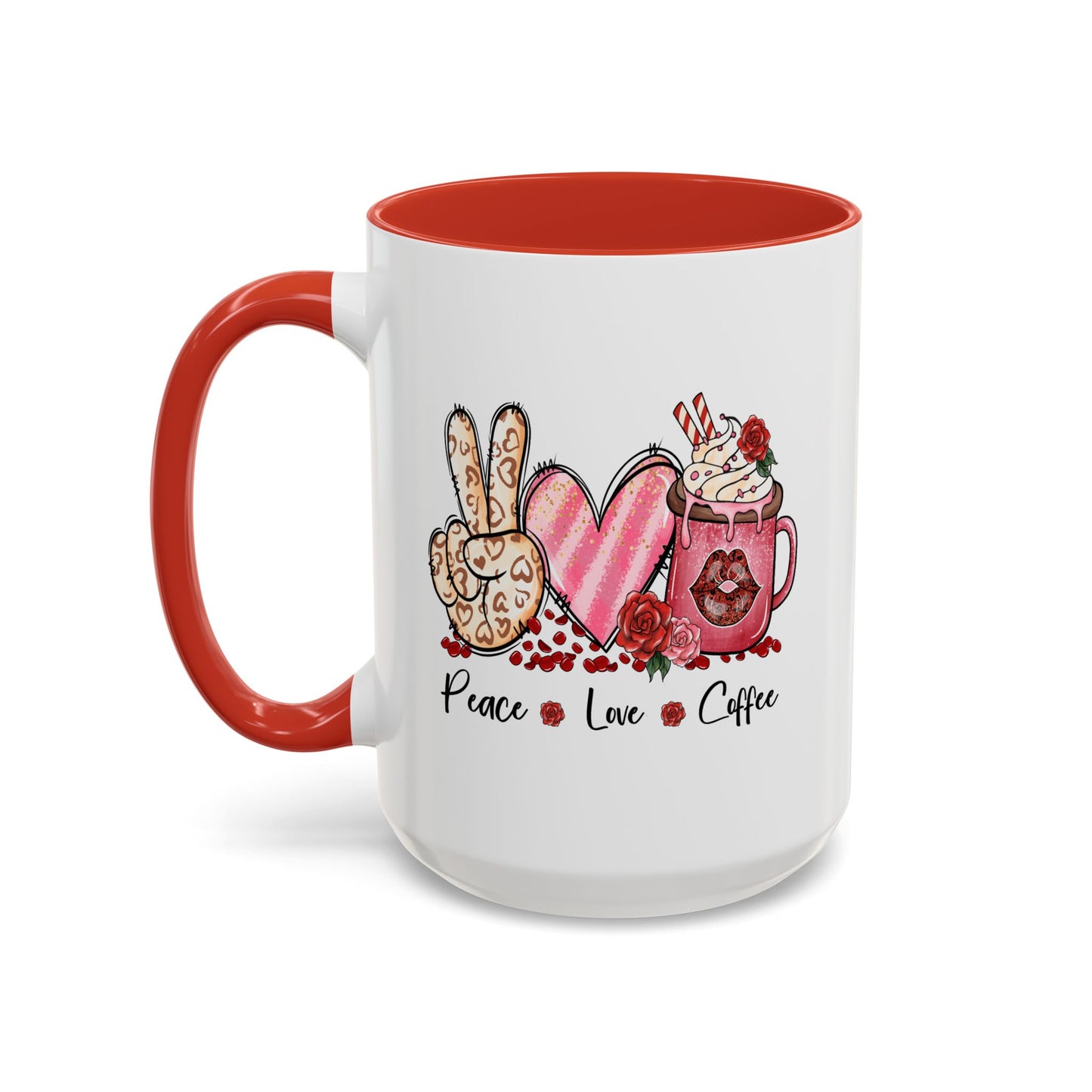 Humor Mug - Peace Love Coffee