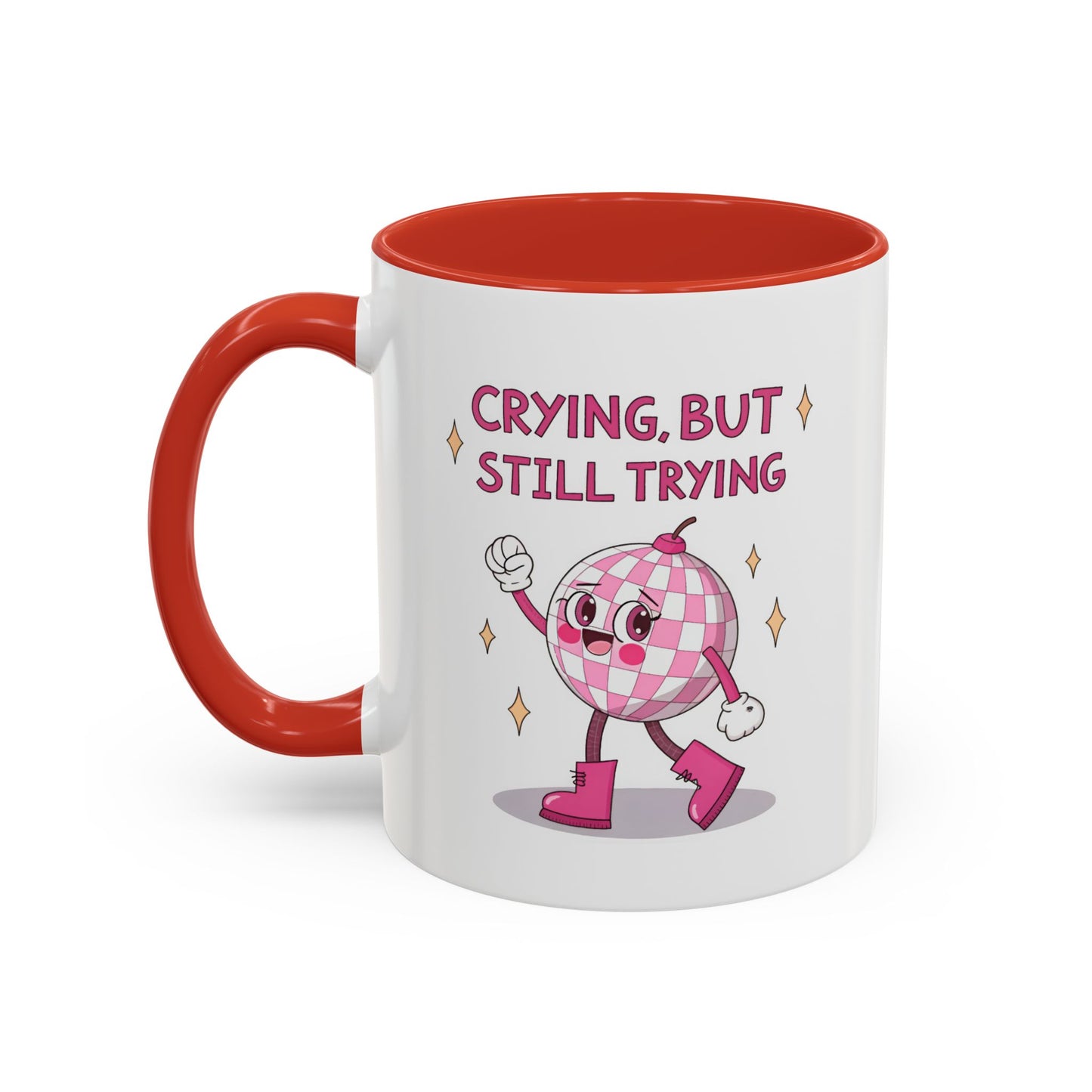 Wellness Mug - Crying But Still Trying