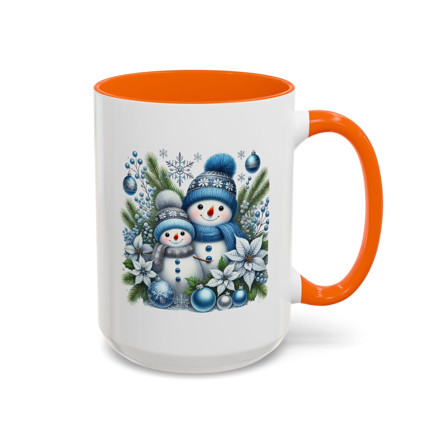 Christmas Mug - Blue Snowman Child
