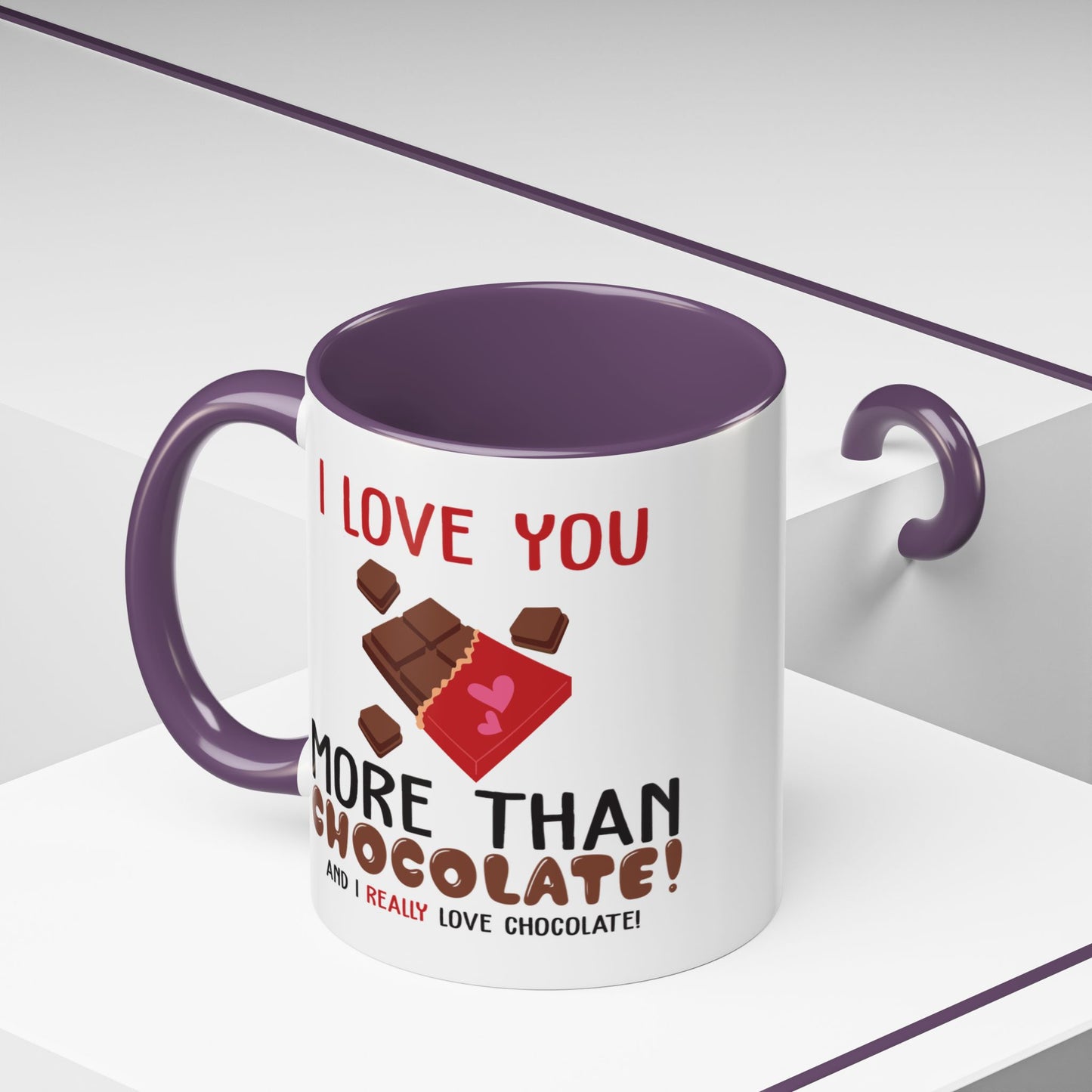 Anniversary Mug - I Love You More Than Chocolate