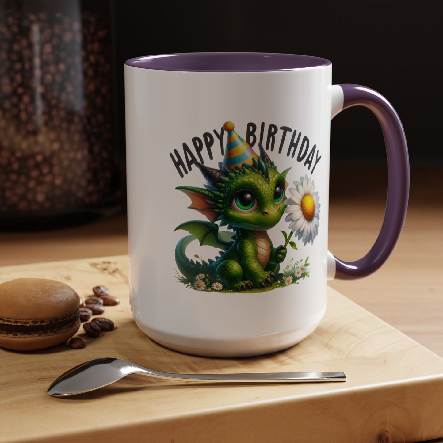 Birthday Mug - Dragon Clipart