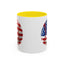 4th of July Mug - Baseball American Flag