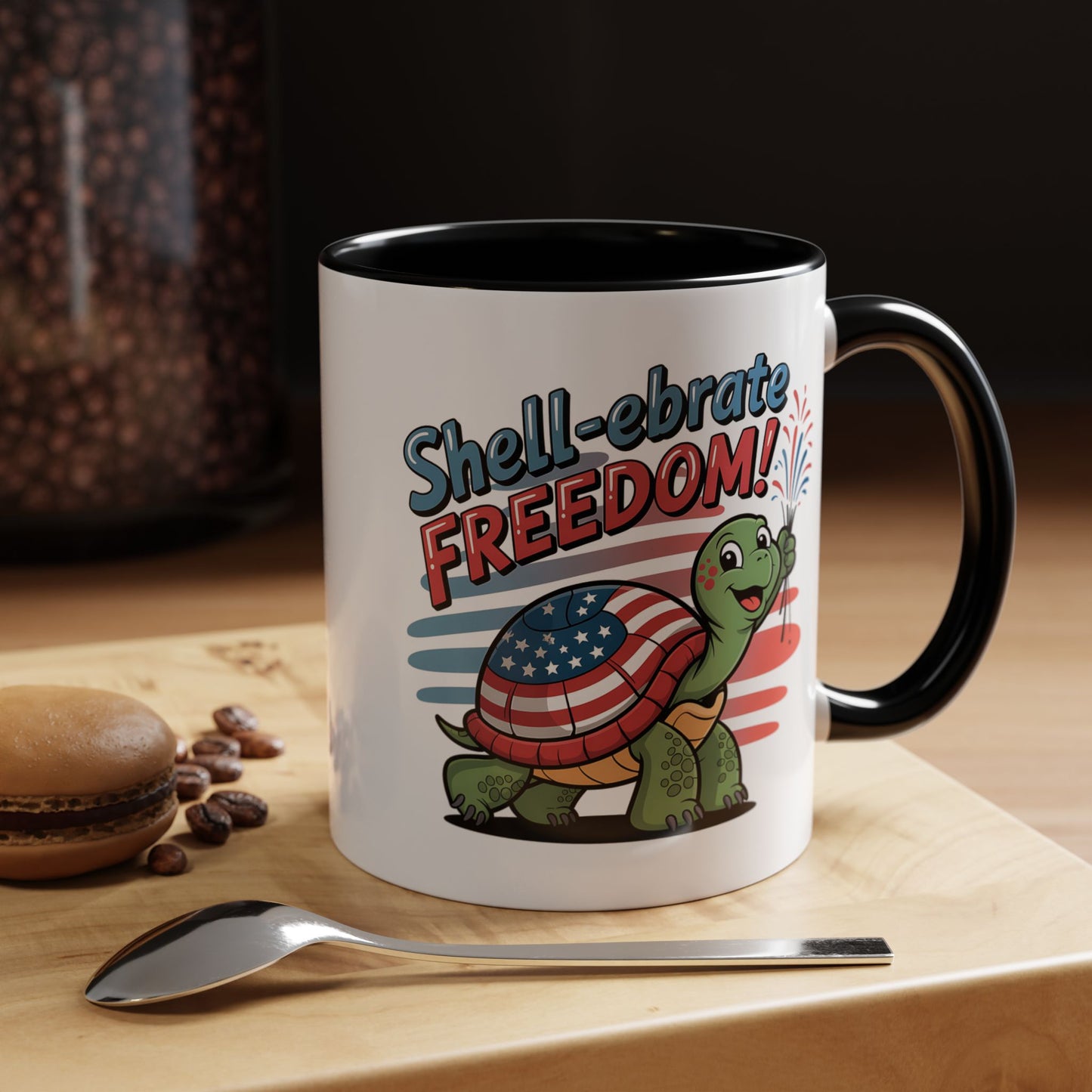 4th of July Mug - Shell-ebrate Freedom