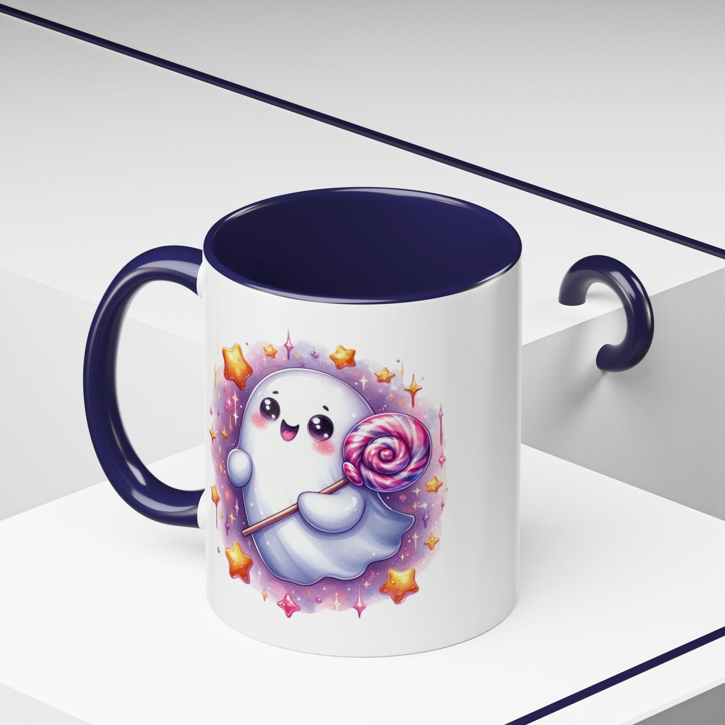 Halloween Mug - Spooky Ghost With Lolly