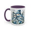 Christmas Mug - Blue Snowman Family