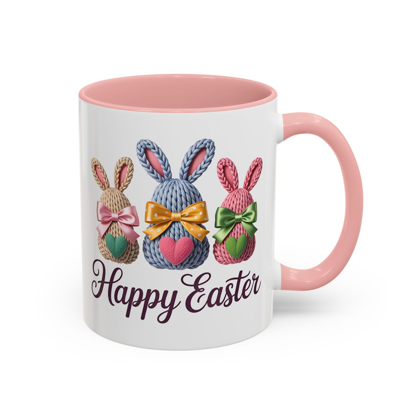Easter Mug - Yarn Bunnies
