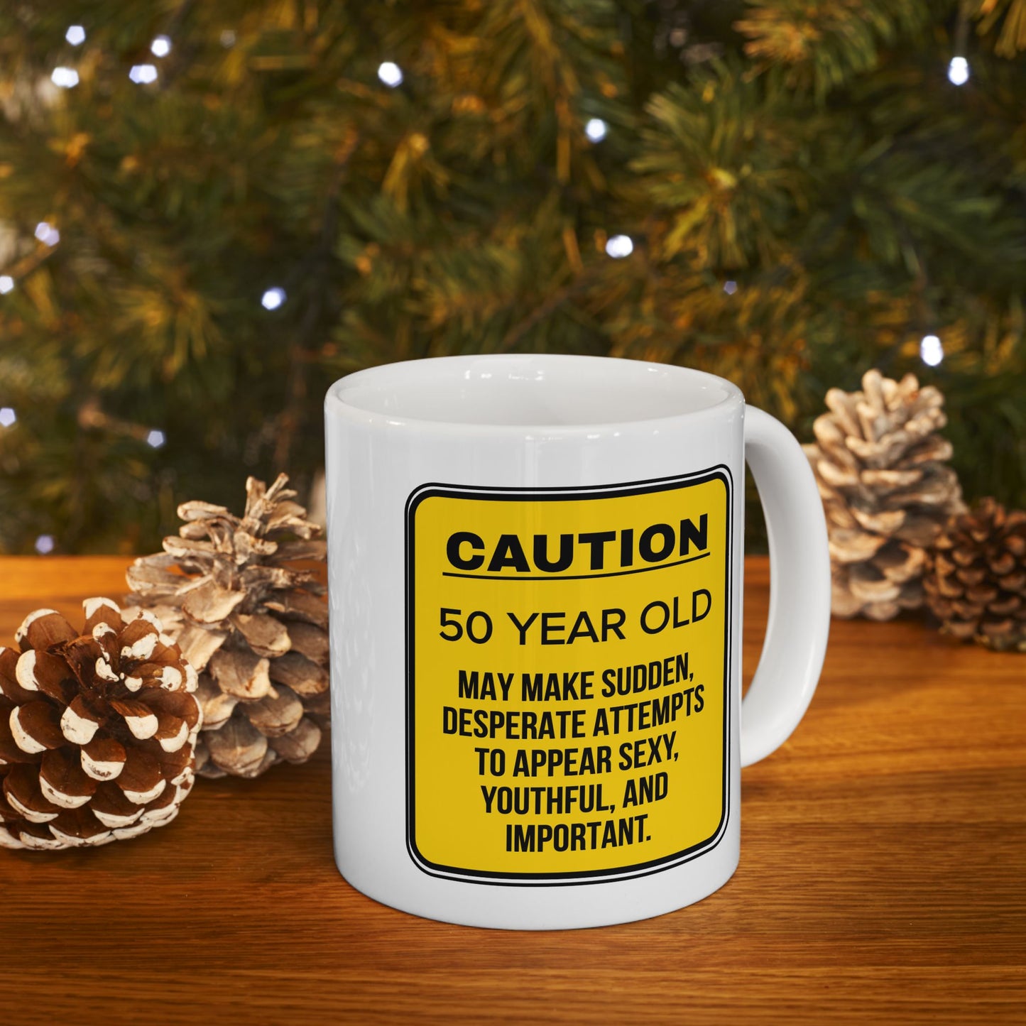Birthday Mug - Caution 50 Year Old