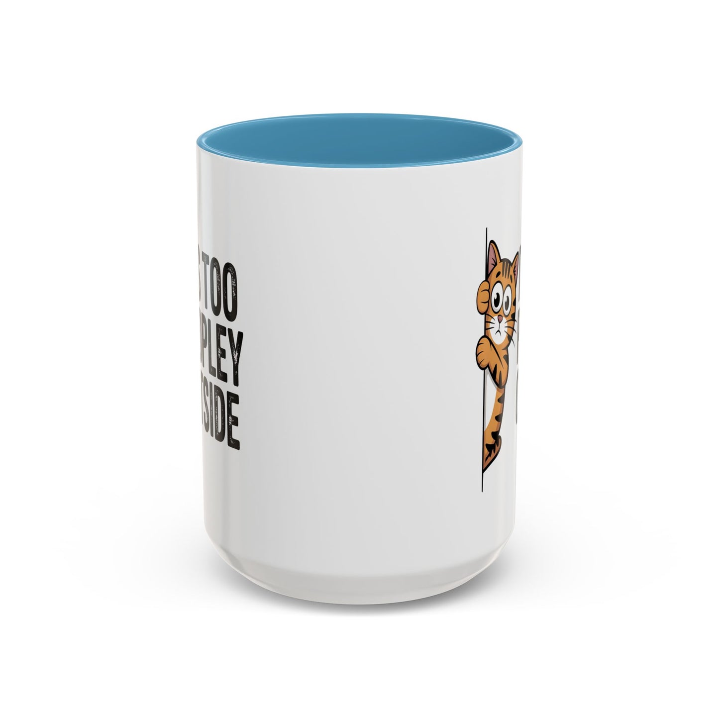 Animal Mug - It's Too Peopley Outside