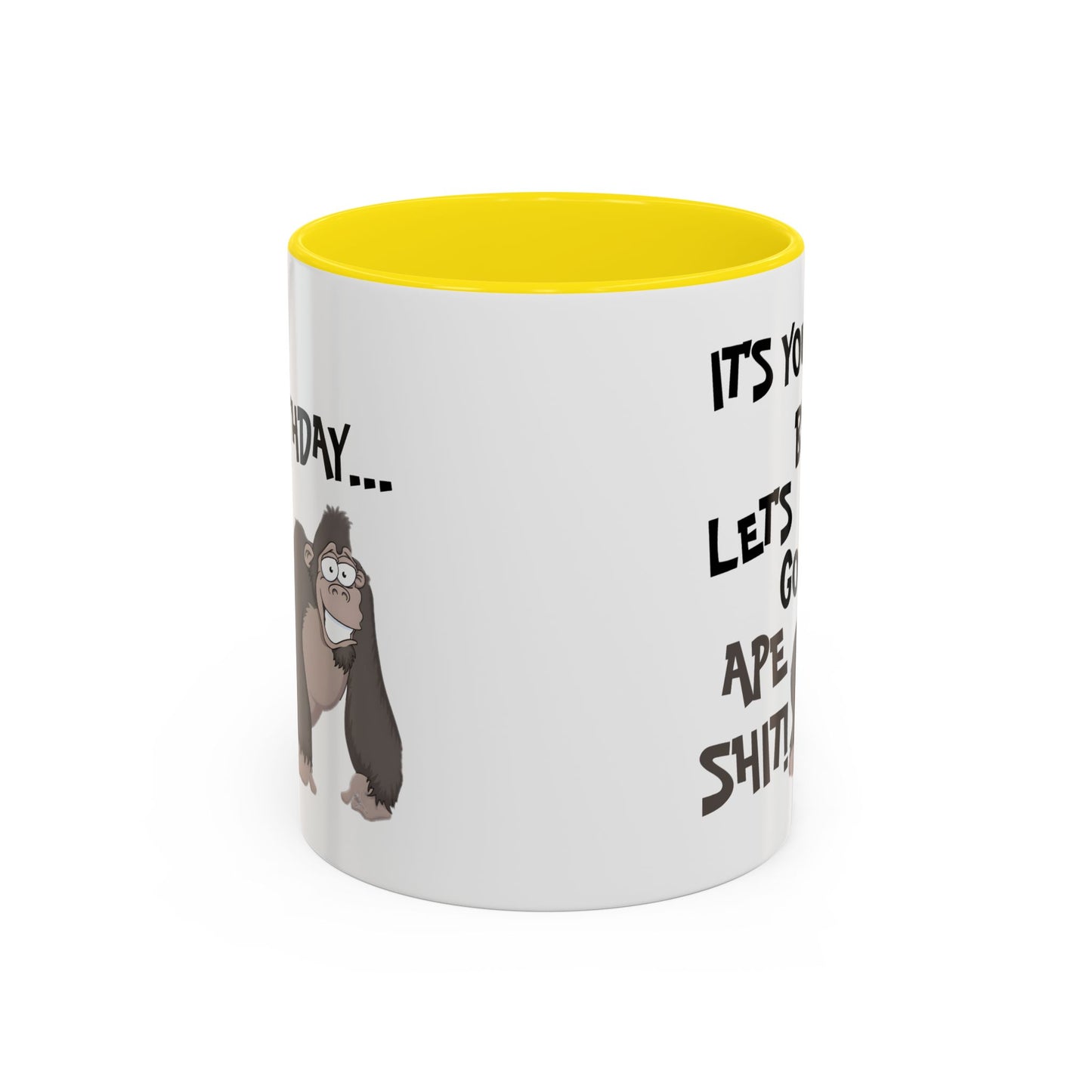 Birthday Mug - Let's Go Ape Shit