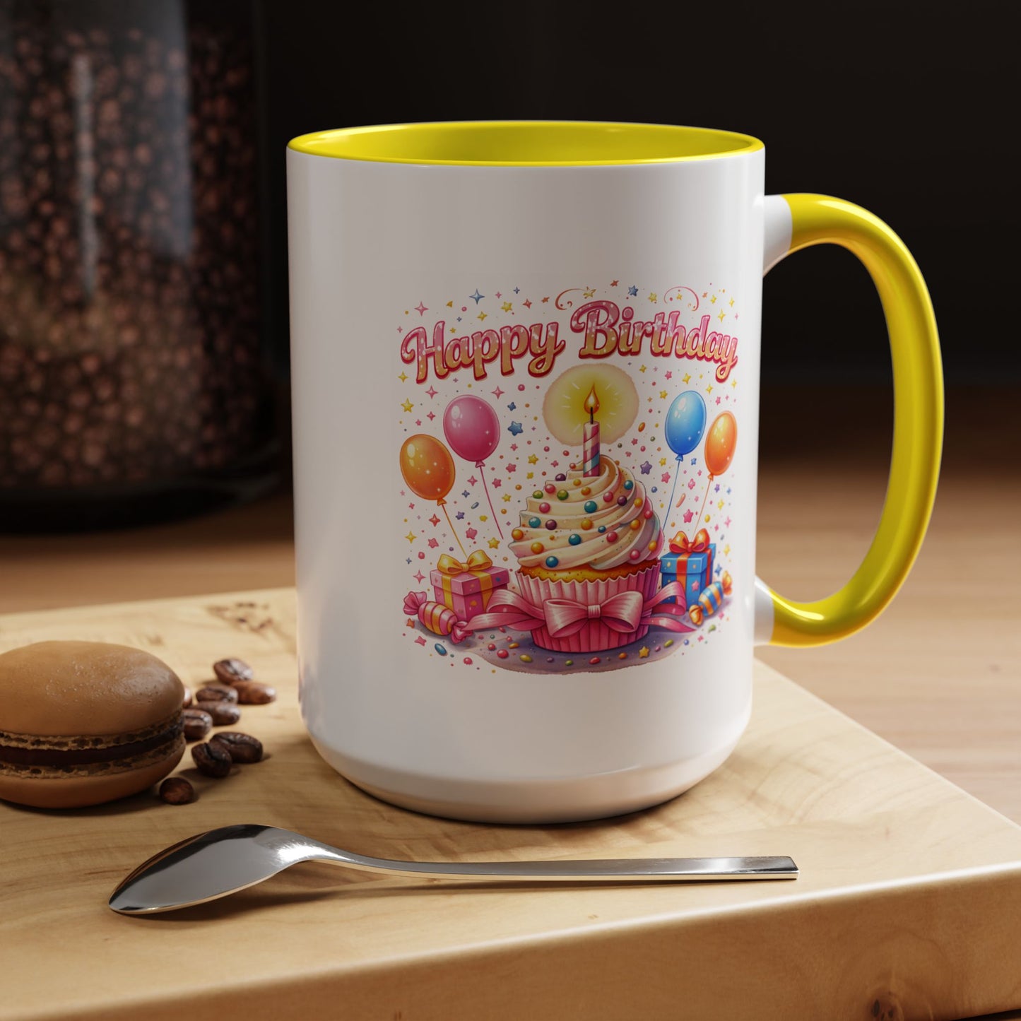 Birthday Mug - Cupcake Candle