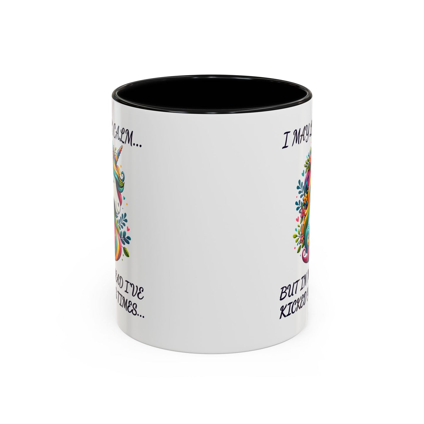 Adult Mug - I may Look Calm Unicorn