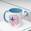 4th of July Mug - Star Flag Fireworks