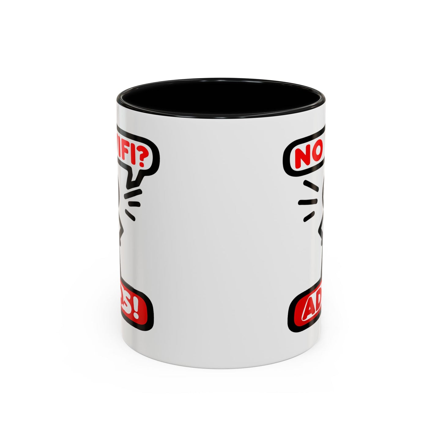 Humor Mug - No Wifi? Adios!