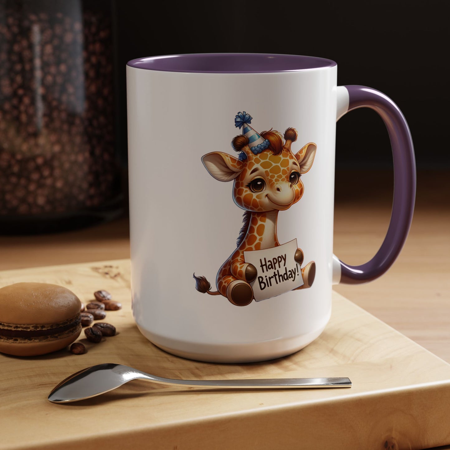 Birthday Mug - Giraffe Clipart