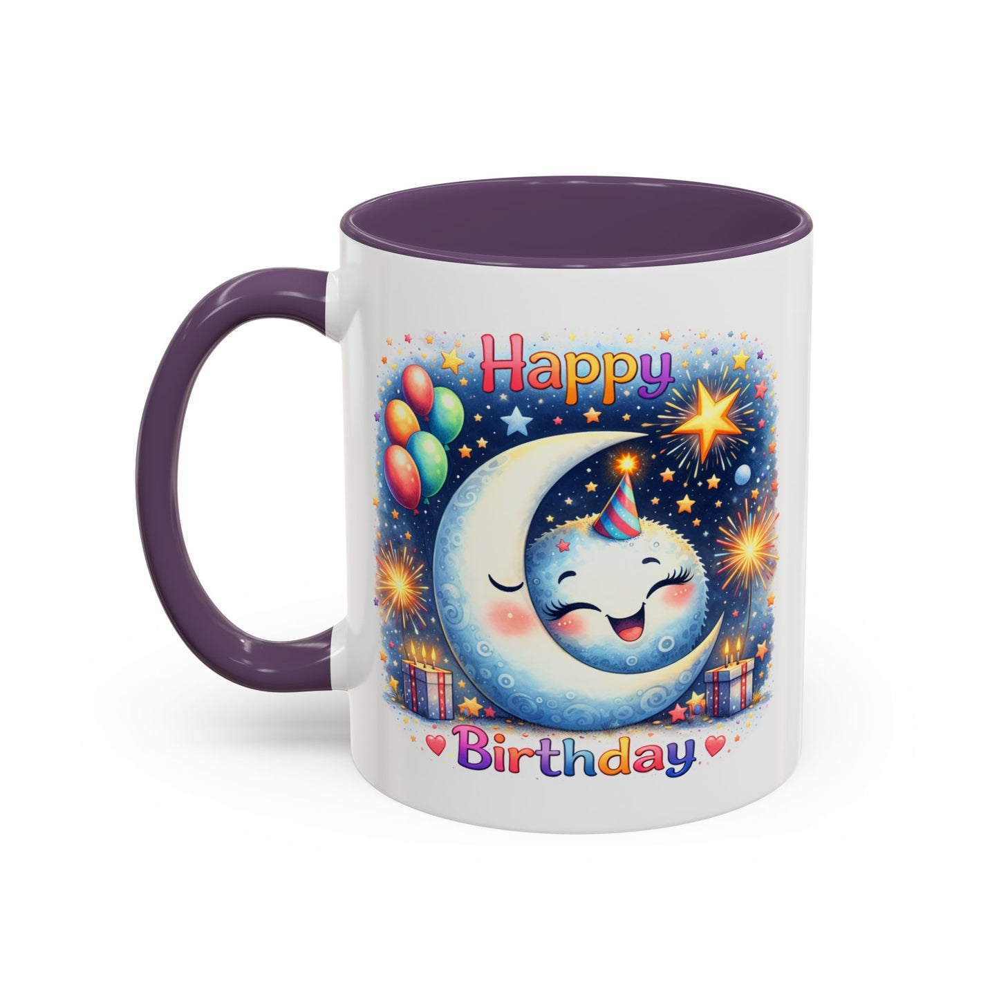 Birthday Mug - Moon and Stars