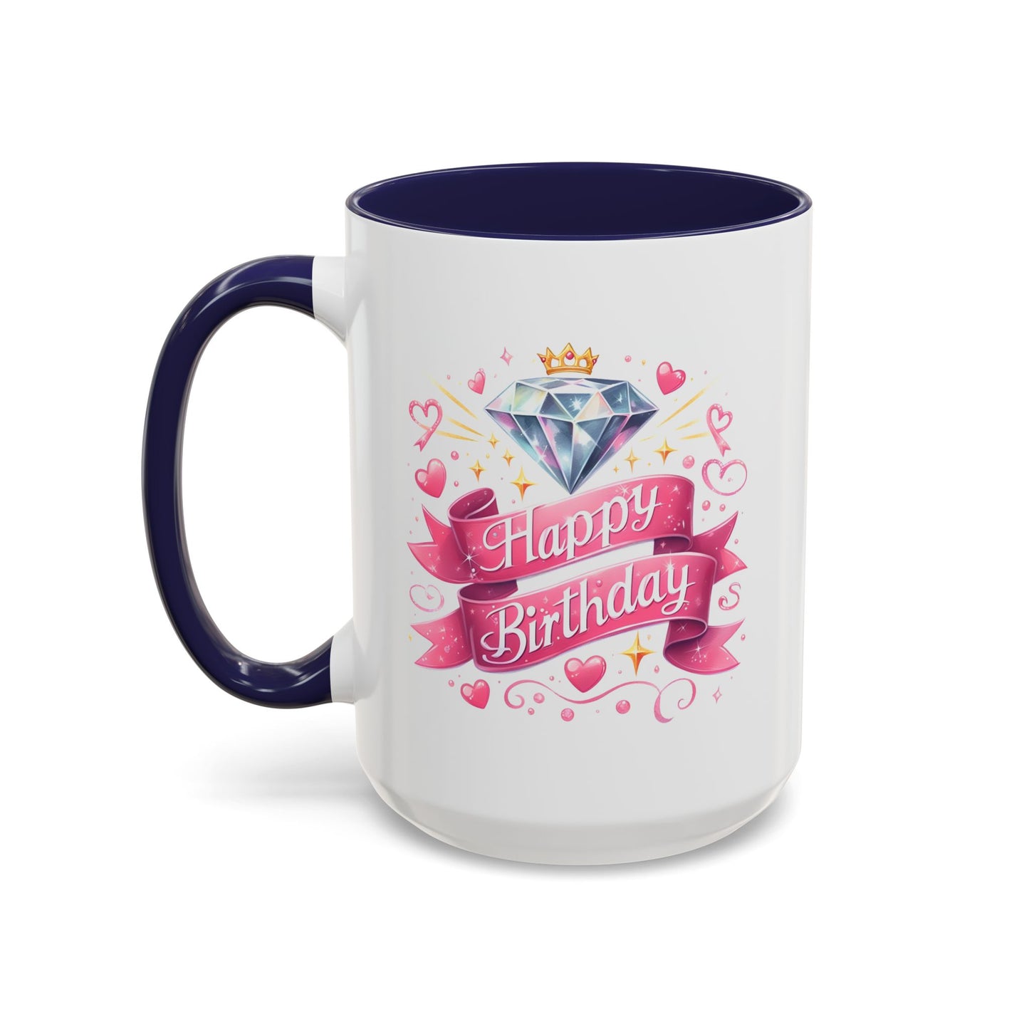 Birthday Mug - Diamond Crown