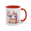 Birthday Mug - Girl Unicorn Happy Birthday Sign 2