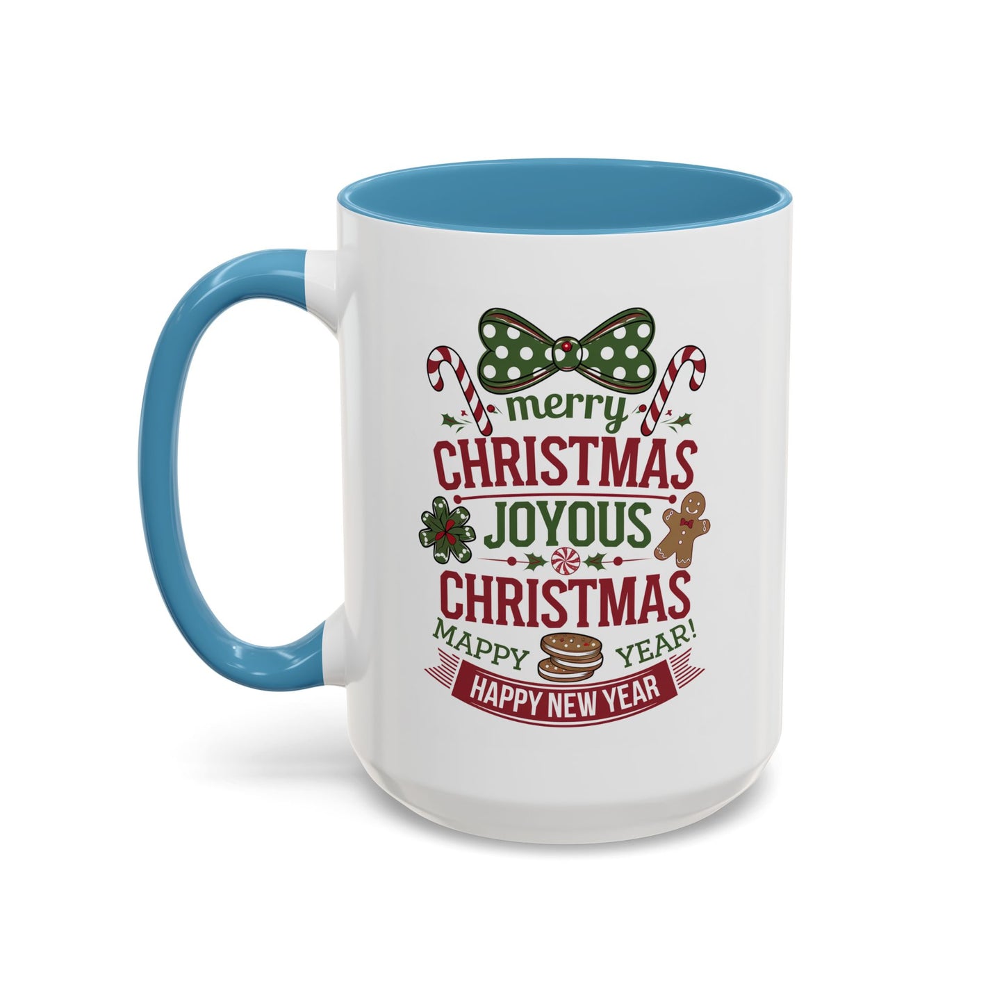 Christmas Mug - Merry Christmas Joyous Christmas Happy New Year