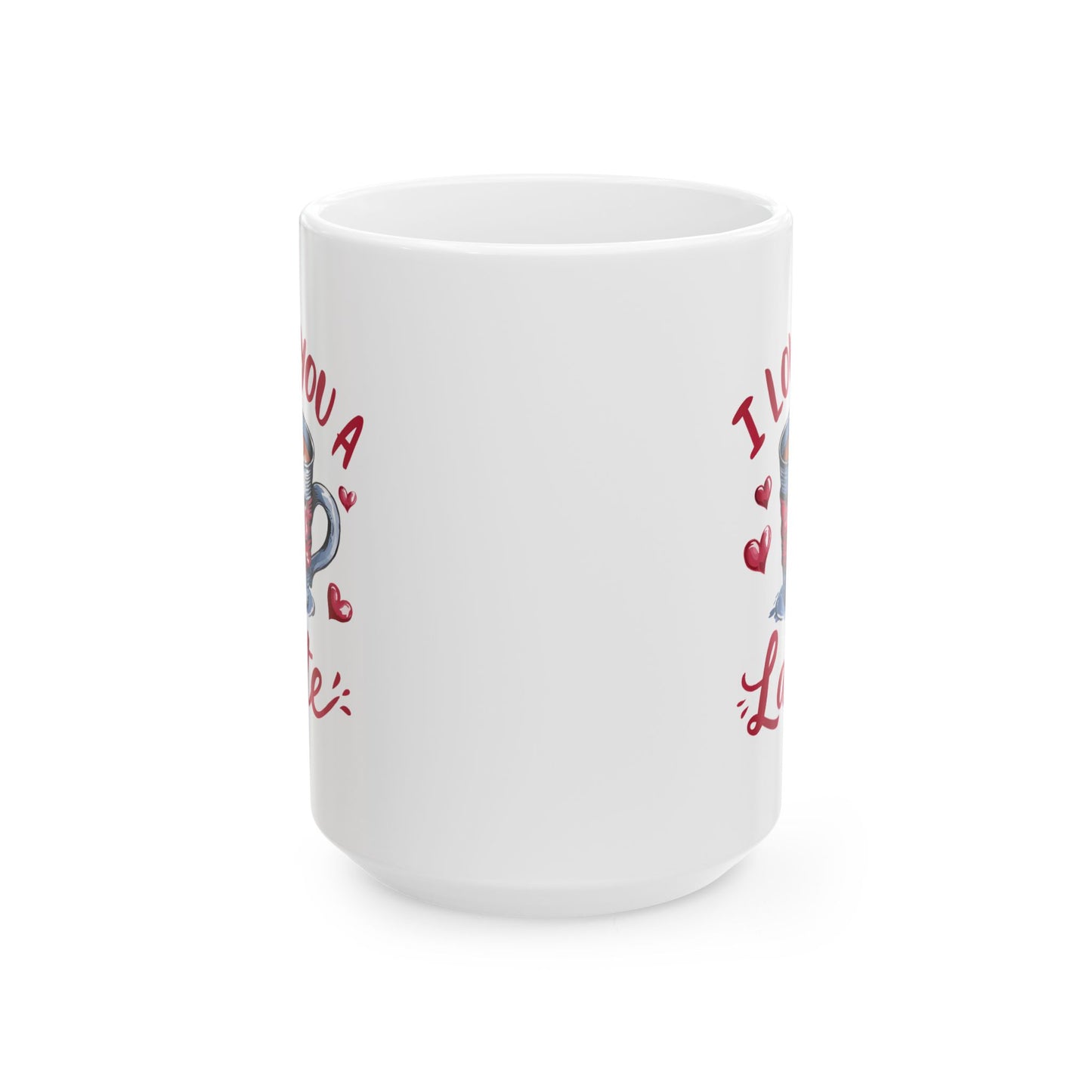 Anniversary Mug - I Love You a Latte