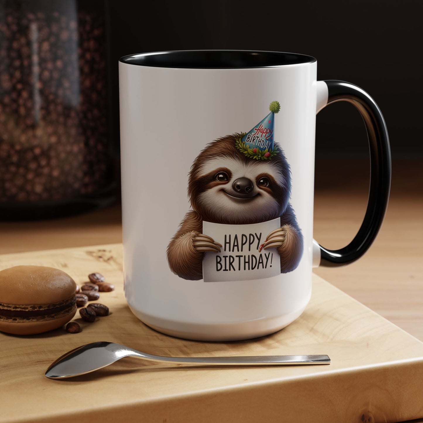 Birthday Mug - Sloth Clipart