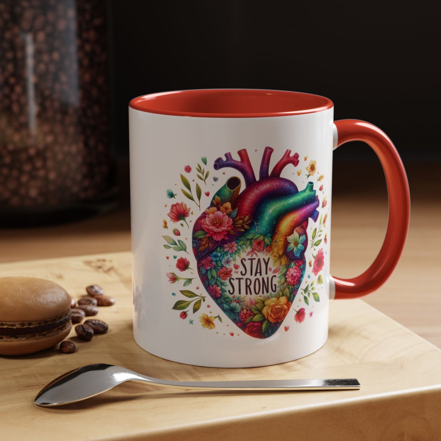 Wellness Mug - Stay Strong Heart